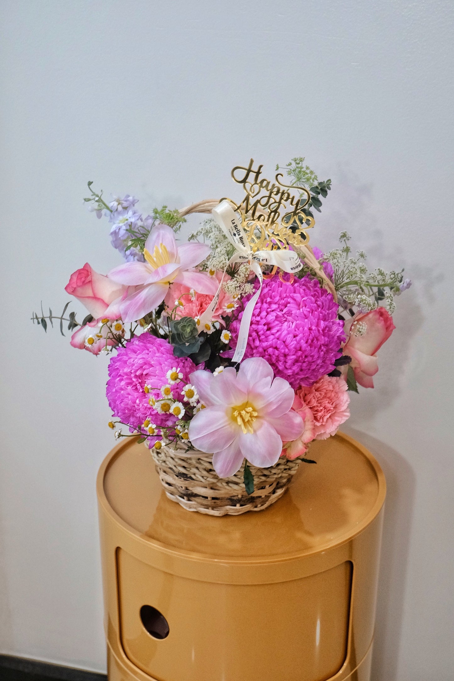 Spring Haze Flower Basket