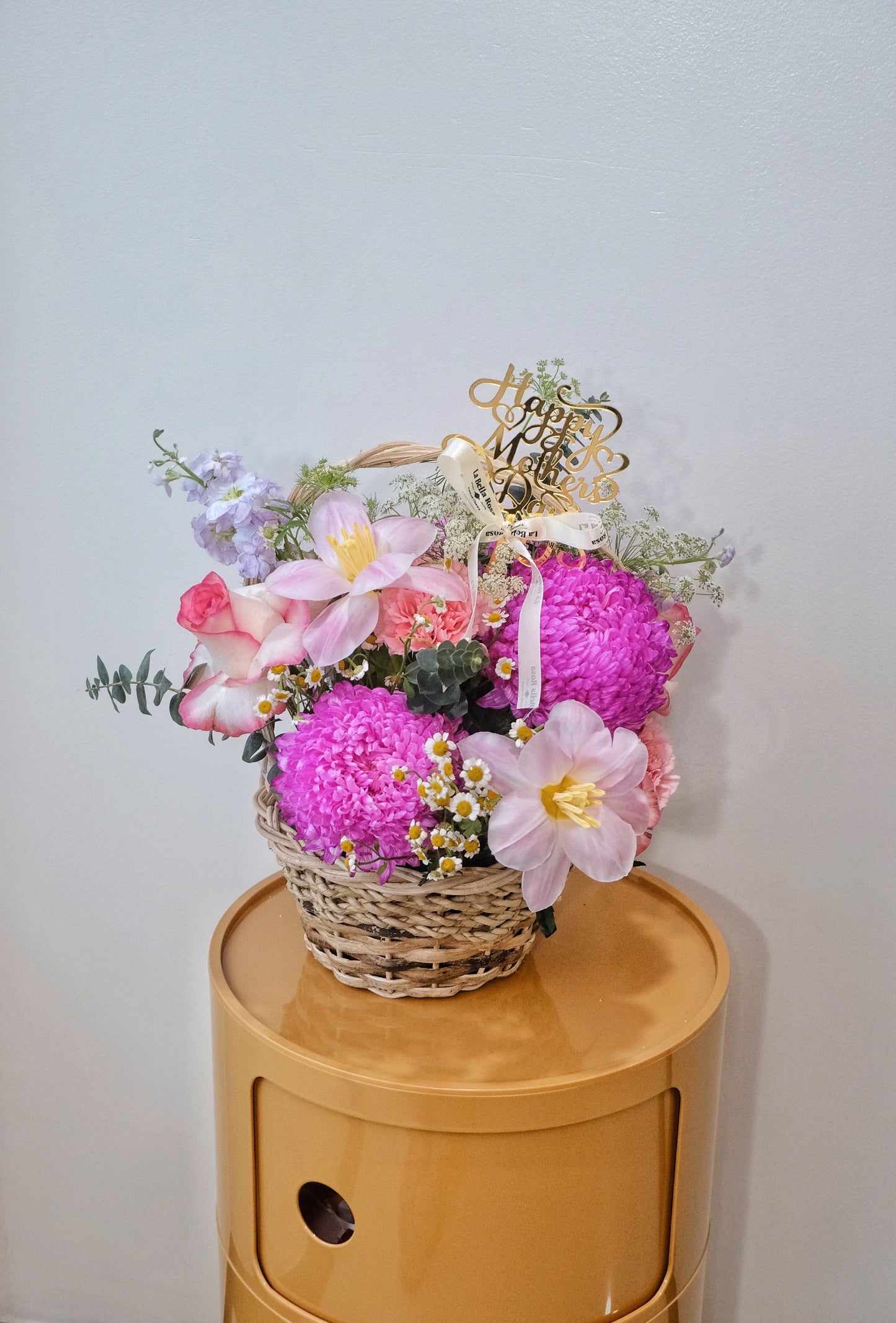 Spring Haze Flower Basket