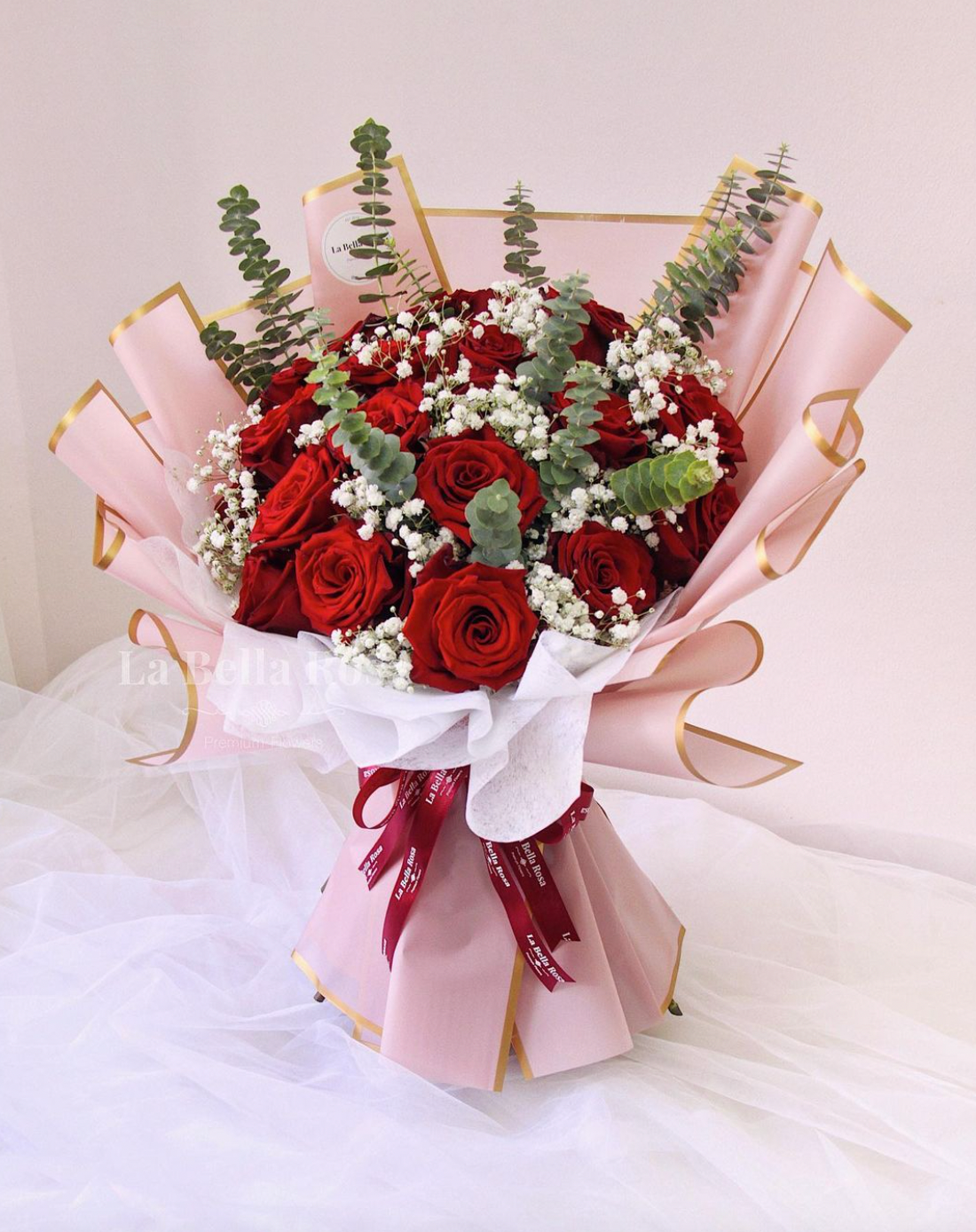 Amelia Ecuadorian Roses Bouquet