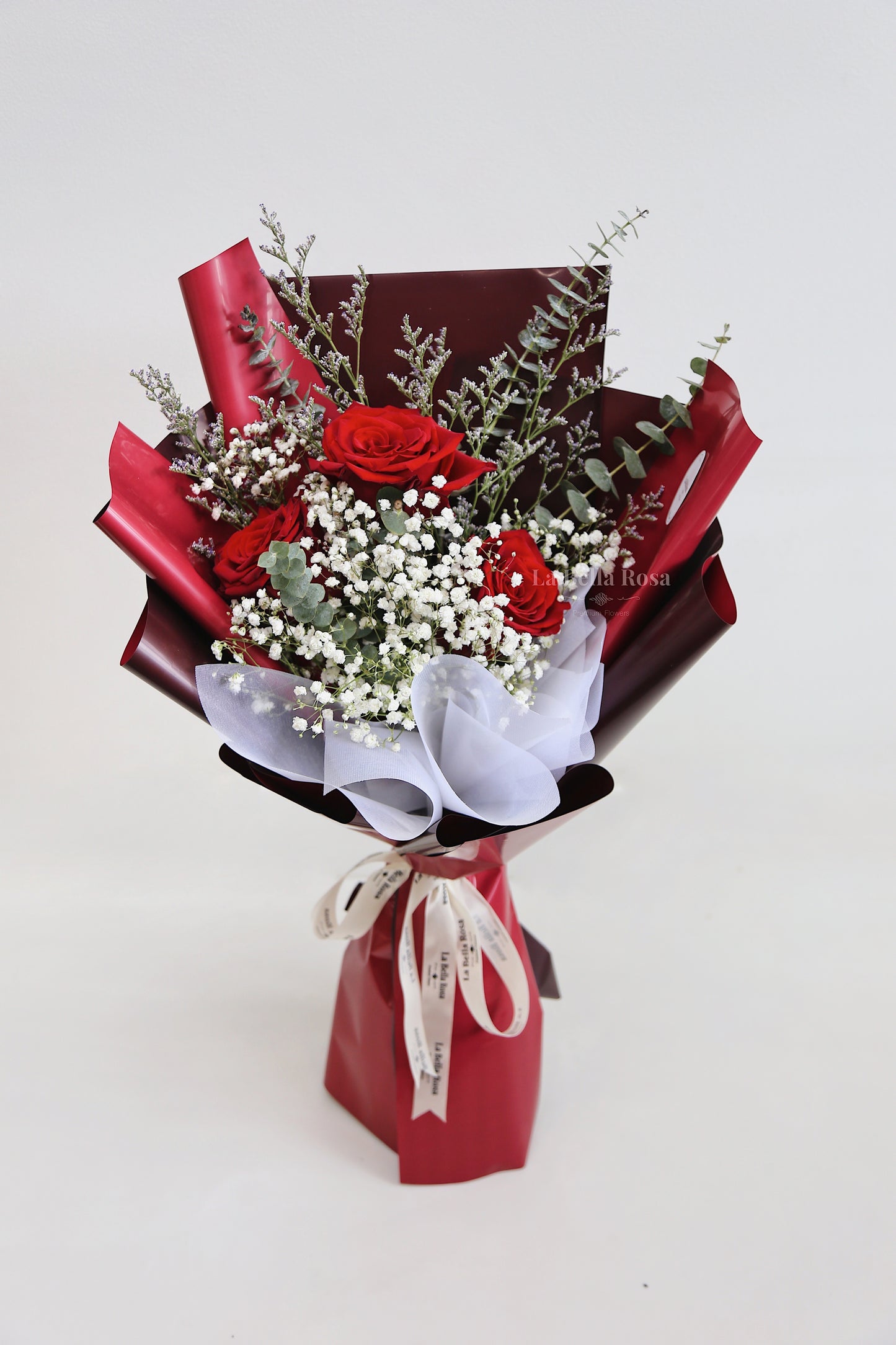 Amelia Red Ecuadorian Roses Bouquet