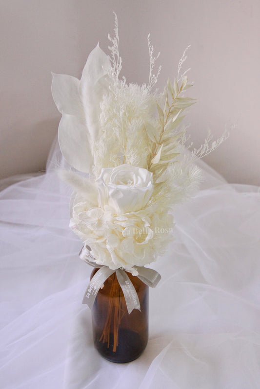 Dove Dried Flower Arrangement