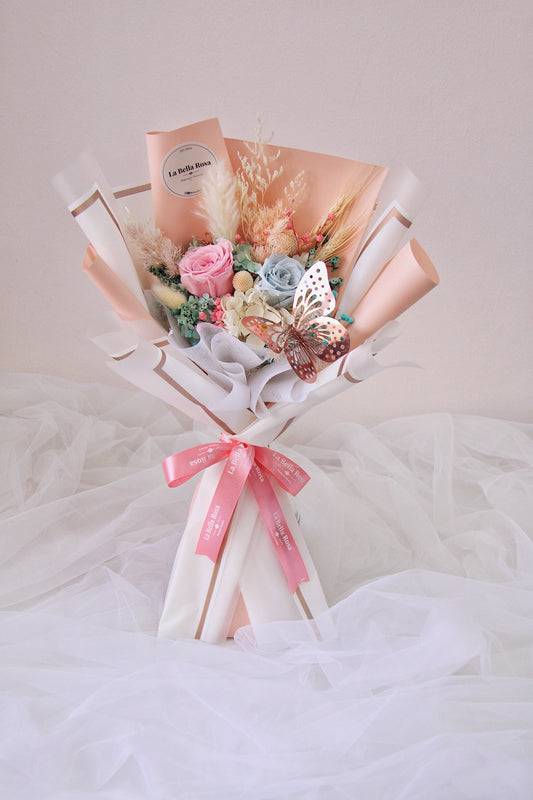 Sweet Nothing Dried Flower Bouquet