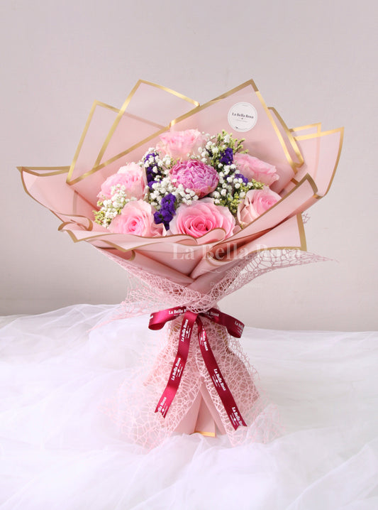 Peony Rose Bouquet