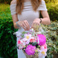Spring Haze Flower Basket