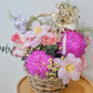 Spring Haze Flower Basket