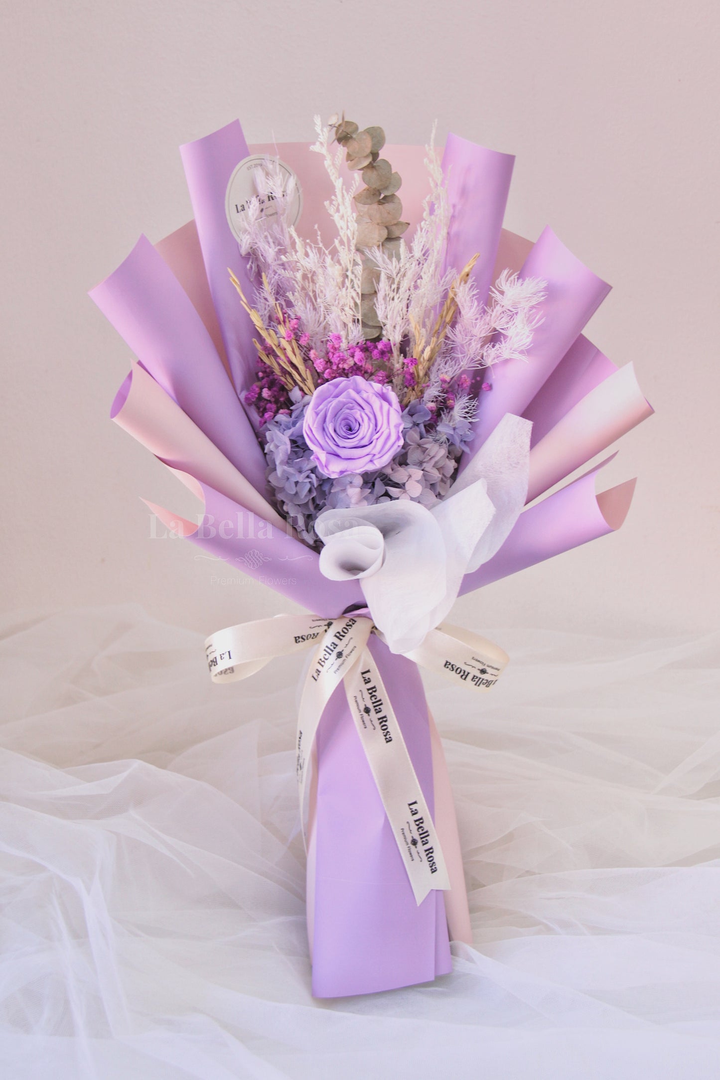 Mauve Dried Bouquet