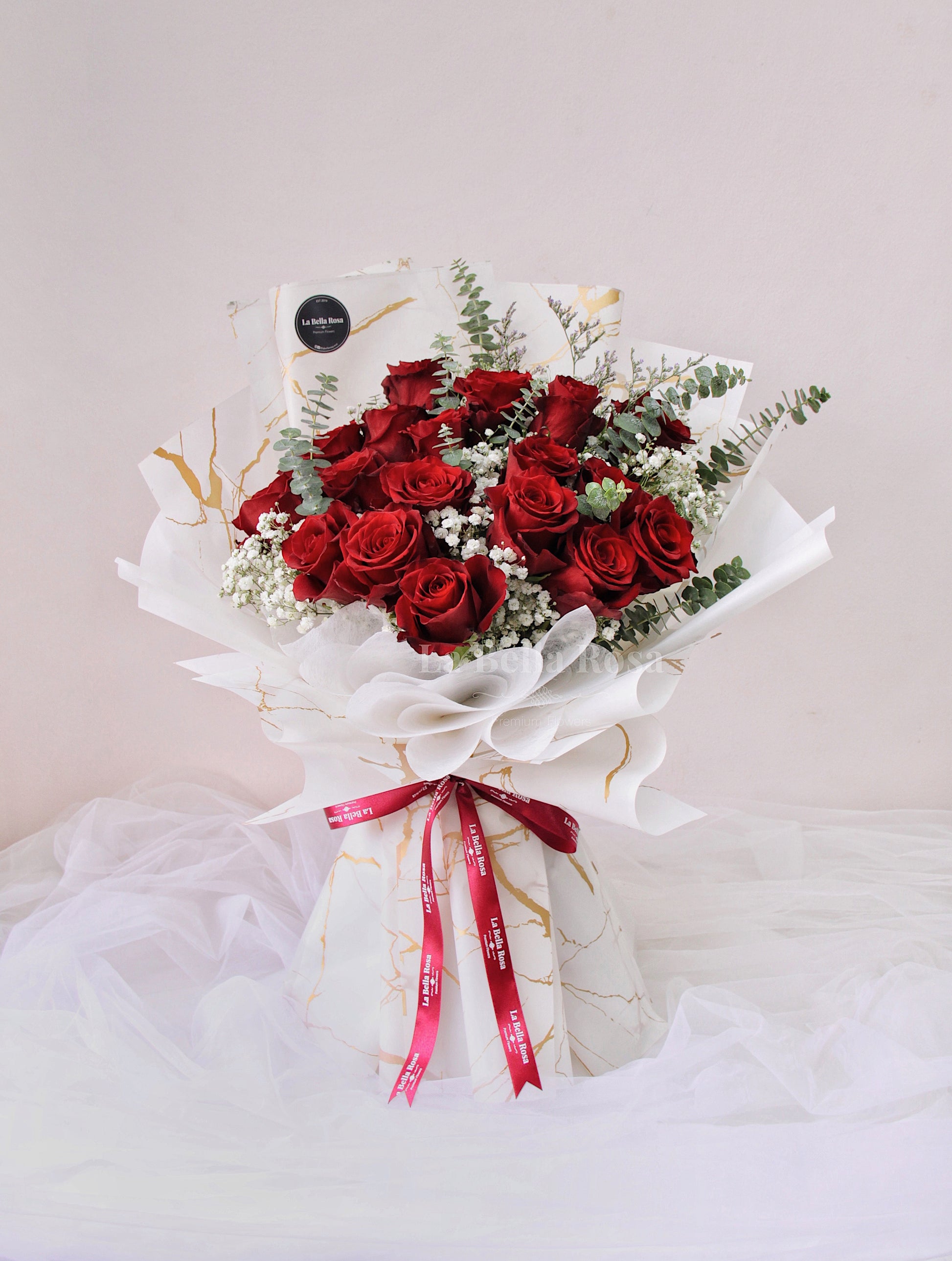 Ecuadorian Rose Bouquet – La Bella Rosa Flowers
